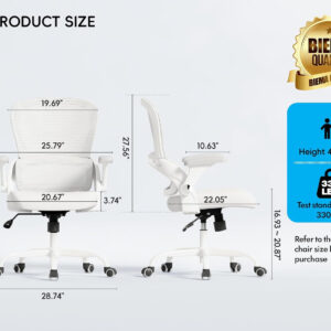 68882d77a8d153977b4daf8a462a26274664d2174860607028314.jpg TRALT Beige Gaming Chair - Ergonomic Office Chair with Back Support, Home Office Desk Chairs, Computer Chair, 330lbs Wide Seat Big and Tall Office Chair for Professionals (White Black)