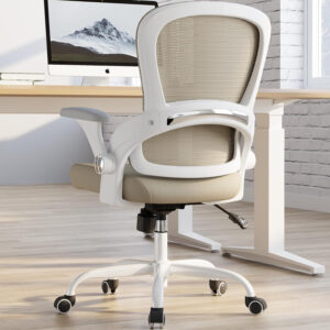 68882d8739f27ac066cd7329fbbdfa214556d2713b56b62159c2e.jpg TRALT Beige Gaming Chair - Ergonomic Office Chair with Back Support, Home Office Desk Chairs, Computer Chair, 330lbs Wide Seat Big and Tall Office Chair for Professionals (White Black)