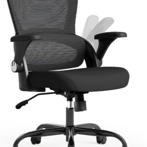 68882d9af0b9c31aaf88426e04595d6d01c8e4b54c93b58eec0b7.jpg TRALT Beige Gaming Chair - Ergonomic Office Chair with Back Support, Home Office Desk Chairs, Computer Chair, 330lbs Wide Seat Big and Tall Office Chair for Professionals (White Black)