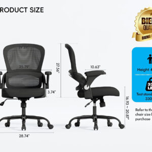 68882d9ed2f7c3dd2083baf2bb3c7d390c287a3ef068ed6936463.jpg TRALT Beige Gaming Chair - Ergonomic Office Chair with Back Support, Home Office Desk Chairs, Computer Chair, 330lbs Wide Seat Big and Tall Office Chair for Professionals (White Black)