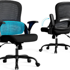 68882db3279c926d61098b1b3ca8a81b064eb6ca7b7805f8855df.jpg TRALT Beige Gaming Chair - Ergonomic Office Chair with Back Support, Home Office Desk Chairs, Computer Chair, 330lbs Wide Seat Big and Tall Office Chair for Professionals (White Black)