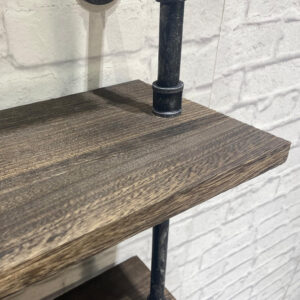 Industrial Pipe Shelving Wall Mounted, Rustic Floating Shelves Wall Shelf Unit Bookshelf Hanging Wall Shelves,Farmhouse Kitchen Bar Shelving