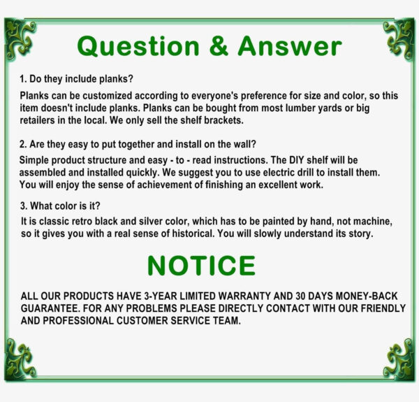 Industrial Wall Mounted Iron Floating Pipe Shelves/Shelving/Racks/Storage/Bookcases/Brackets, DIY Open Bookshelves, Retro Black (4-Tier Shelf Brackets with 3 Boards)