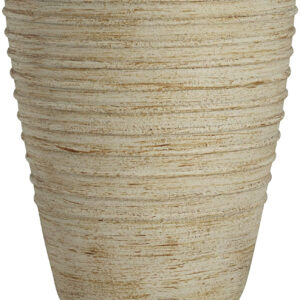 John Timberland Austin 28" Tall Jug Southwest Farmhouse Rustic Modern Table Lamps Set of 2 Sand Toned Ridged Finish Cream Shade Living Room Bedroom Bedside Nightstand House Office Home Kitchen