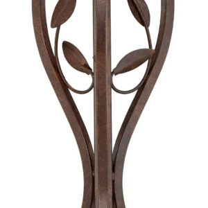 Robert Louis Tiffany Traditional Tiffany Style Table Lamp 26" High Blossoming Bronze Brown Leaf and Vine Antique Glass Shade Decor for Living Room Bedroom House Bedside Nightstand Home Office