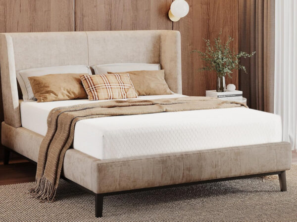 688851a04c42ecd8c4f298a11733a00d7560452abf49443ab1056.jpg Full Size 8-Inch Gel Memory Foam Mattress, Comfortable with Pressure Relieving Ergonomic Support, Breathable Soft Fabric Cover, Fiberglass Free, Mattress in a Box