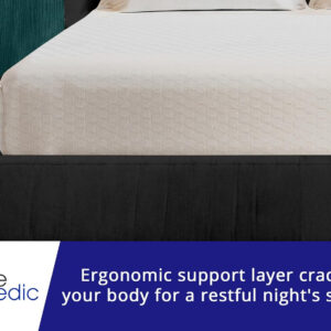 688851a6e9aefe854cf75dbd49e70ced7c63f7f18a8ef73248129.jpg Full Size 8-Inch Gel Memory Foam Mattress, Comfortable with Pressure Relieving Ergonomic Support, Breathable Soft Fabric Cover, Fiberglass Free, Mattress in a Box