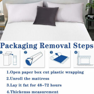 688851d90e770303e28172b3a1456e9ee1f67c1d13ada86119b31.jpg 3 Inch Memory Foam Mattress Topper with Removable Soft Cover, Cooling Mattress Topper with Ventilated Design Comfort Body Support and Pressure Relief (60x80inch, Queen)