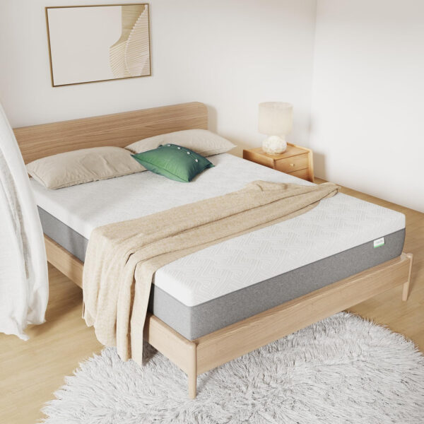 Novilla Queen Size Mattress, 12 Inch Gel Memory Foam Mattress for Cool Night & Pressure Relief, Medium Plush Feel with Motion Isolating, Bliss