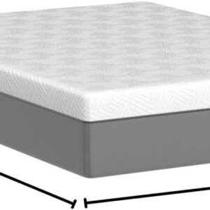 Novilla Queen Size Mattress, 12 Inch Gel Memory Foam Mattress for Cool Night & Pressure Relief, Medium Plush Feel with Motion Isolating, Bliss