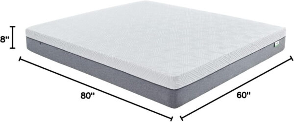 Novilla Queen Size Mattress, 12 Inch Gel Memory Foam Mattress for Cool Night & Pressure Relief, Medium Plush Feel with Motion Isolating, Bliss