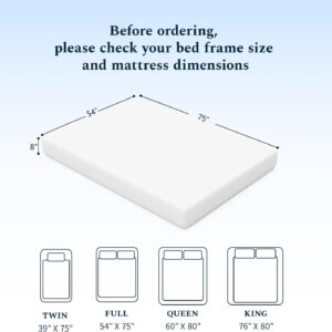 68885399974e06ff9c075d2651b3cd0626cf3726786f401495ab9.jpg Full Mattress, 6 Inch Gel Memory Foam Mattress in a Box, Fiberglass Free Full Size Mattresses for Pressure & Pain Relief, Soft and Comfortable