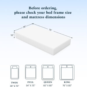 688853a2c8cd82f1e61db741077410d98bf3d5756e8e9c841ebfa.jpg Full Mattress, 6 Inch Gel Memory Foam Mattress in a Box, Fiberglass Free Full Size Mattresses for Pressure & Pain Relief, Soft and Comfortable