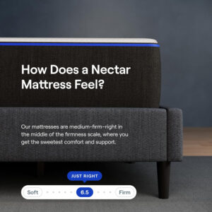 Nectar Classic 12” Queen Mattress - Medium Firm - Contouring Memory Foam - Cooling Top Layer - Support & Pressure-Relief - Mattress in a Box - 365-Night Trial & Forever Warranty