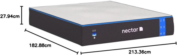 Nectar Classic 12” Queen Mattress - Medium Firm - Contouring Memory Foam - Cooling Top Layer - Support & Pressure-Relief - Mattress in a Box - 365-Night Trial & Forever Warranty
