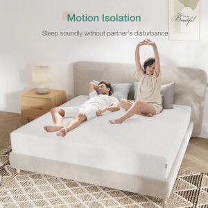 Novilla Full Size Mattress, 5 Inch Mattress Full Size Memory Foam with Gel-Infused & Airflow Wave-Cut Foam for Cool Touch & Pressure Relieving Mattresses in a Box CertiPUR-US Certified