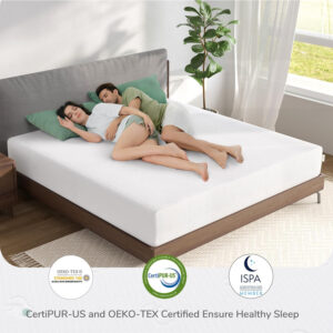 Novilla Full Size Mattress, 5 Inch Mattress Full Size Memory Foam with Gel-Infused & Airflow Wave-Cut Foam for Cool Touch & Pressure Relieving Mattresses in a Box CertiPUR-US Certified