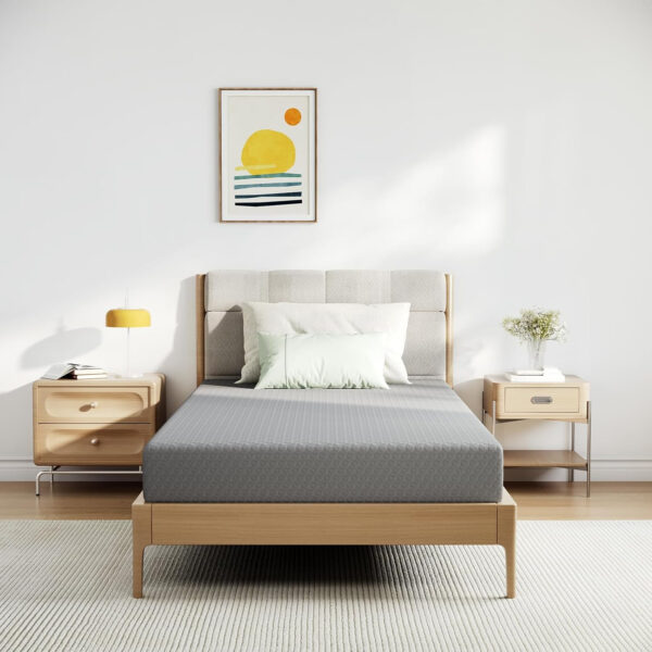 Novilla Full Size Mattress, 5 Inch Mattress Full Size Memory Foam with Gel-Infused & Airflow Wave-Cut Foam for Cool Touch & Pressure Relieving Mattresses in a Box CertiPUR-US Certified