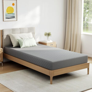 Novilla Full Size Mattress, 5 Inch Mattress Full Size Memory Foam with Gel-Infused & Airflow Wave-Cut Foam for Cool Touch & Pressure Relieving Mattresses in a Box CertiPUR-US Certified