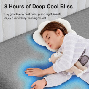 Novilla Queen Mattress 12 Inch, Queen Memory Foam Mattress for Cool Night Sleep & Pressure Relief, Wave Airflow Foam Mattresses for Heat Dissipation, CertiPUR-US Certified Mattresses in a Box