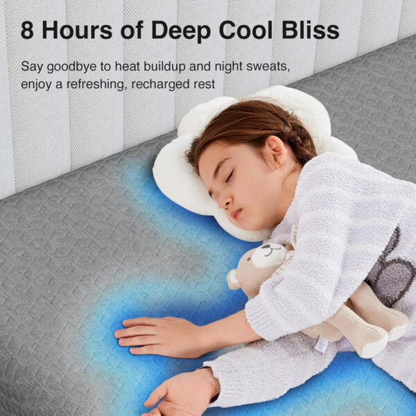 Novilla Queen Mattress 12 Inch, Queen Memory Foam Mattress for Cool Night Sleep & Pressure Relief, Wave Airflow Foam Mattresses for Heat Dissipation, CertiPUR-US Certified Mattresses in a Box