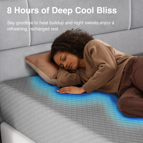 Novilla Queen Mattress 12 Inch, Queen Memory Foam Mattress for Cool Night Sleep & Pressure Relief, Wave Airflow Foam Mattresses for Heat Dissipation, CertiPUR-US Certified Mattresses in a Box