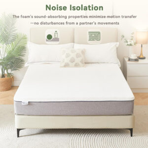688856275902e77a2e0640914fc573b75802e06a64ee8605de09e.jpg Twin Mattress, 6 Inch Memory Foam Twin Size Mattress in a Box with Washable Removable Cover, Soft and Comfortable, Pressure Relief, Medium Firmness