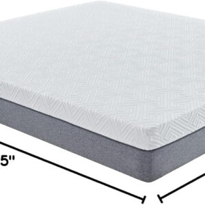Novilla Queen Size Mattress, 12 Inch Gel Memory Foam Mattress for Cool Night & Pressure Relief, Medium Plush Feel with Motion Isolating, Bliss