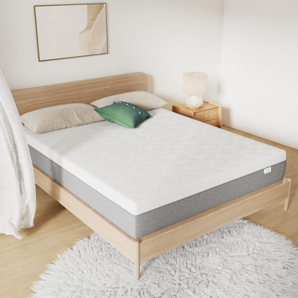 Novilla Queen Size Mattress, 12 Inch Gel Memory Foam Mattress for Cool Night & Pressure Relief, Medium Plush Feel with Motion Isolating, Bliss