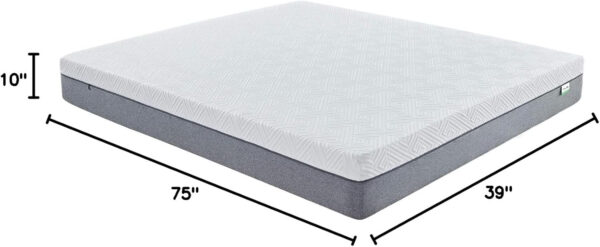 Novilla Queen Size Mattress, 12 Inch Gel Memory Foam Mattress for Cool Night & Pressure Relief, Medium Plush Feel with Motion Isolating, Bliss