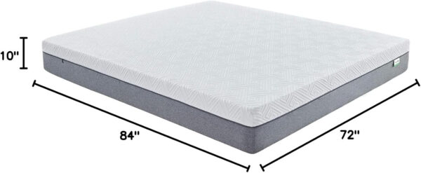 Novilla Queen Size Mattress, 12 Inch Gel Memory Foam Mattress for Cool Night & Pressure Relief, Medium Plush Feel with Motion Isolating, Bliss
