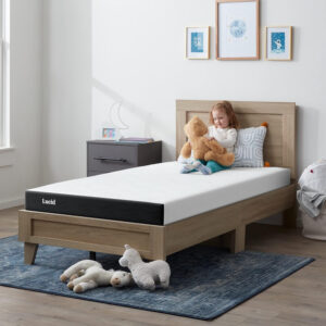 LUCID 12 Inch Memory Foam Mattress - Medium Feel - Memory Foam Infused with Bamboo Charcoal - Gel Infusions - CertiPUR-US Certified - Breathable - Full