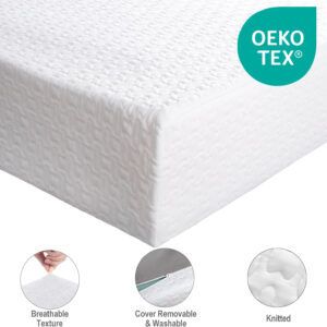 688858bc37da62bf65bf03bd060cddab8b0d3ba84e238ed991425.jpg 8 Inch Twin Memory Foam Mattress for Cool Sleep Medium Firm Feel Zoned Pressure Relief Certified Safe Foams Fiberglass Free Bed in A Box