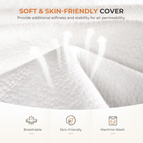 688859ea6f945f82ab1c3d6f2582cd2f7f2d4e9eafd7b65593f64.jpg Sweetnight Tri Folding Mattress - 4-inch Single Size Foldable Mattress with a Collapsible and Washable Cover | Medium-Firm with Non-Slip Design | Suitable for RV Travel, Camping, Guest