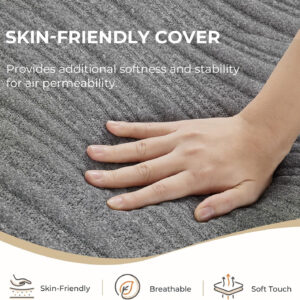 68885a123b1bc85fdace9b76f717df66207ddd7fc3062c8c2c9ff.jpg Sweetnight Tri Folding Mattress - 4-inch Single Size Foldable Mattress with a Collapsible and Washable Cover | Medium-Firm with Non-Slip Design | Suitable for RV Travel, Camping, Guest