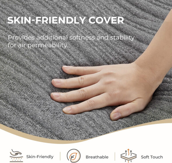 68885a123b1bc85fdace9b76f717df66207ddd7fc3062c8c2c9ff.jpg Sweetnight Tri Folding Mattress - 4-inch Single Size Foldable Mattress with a Collapsible and Washable Cover | Medium-Firm with Non-Slip Design | Suitable for RV Travel, Camping, Guest