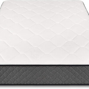 68885aae4daca4e22a8b77f52faa0d1daa0a825f636c45912d730.jpg Amazon Basics Memory Foam Mattress, Twin Size Mattress, Hybrid, 10-Inch, Medium Feel, Motion Isolation Springs, White/Gray