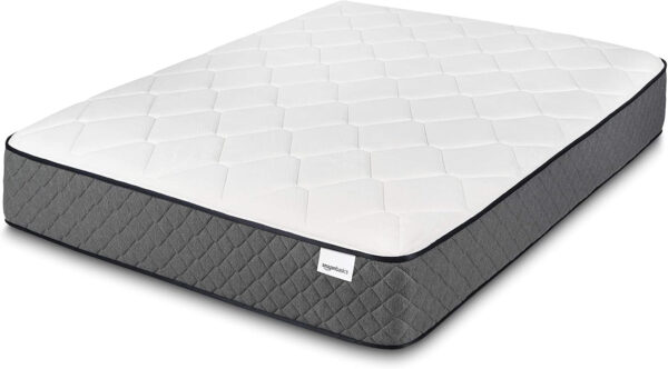 68885ac090db7f95eef0f8e8ee8f3d478f970abadca1adfe325a8.jpg Amazon Basics Memory Foam Mattress, Twin Size Mattress, Hybrid, 10-Inch, Medium Feel, Motion Isolation Springs, White/Gray