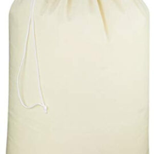 COTTON CRAFT Extra Large Laundry Bags -4 Pack Heavy Duty Durable Cotton Canvas Drawstring Closure Washable Laundry Bag - Back to School Travel College Dorm Basket Liner Clothes Organizer - XL 28 x 36