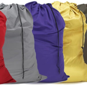 Extra Large Laundry Bag 6 Pack, Varied Colors, Travel Laundry Bags with Drawstring Closure, 30"x40", for college, dorm and apartment dwellers (6PCS)