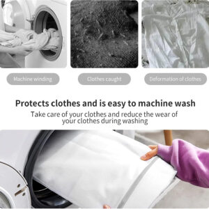 10 Pack Mesh Laundry Bags for Delicates with Non Rust Zipper- MDSXO White Laundry Bags Mesh Wash Bags, Easy Fit Bra, Sock,Lingerie,Sneaker,Baby Laundry for Washing Machine Travel Storage[1XL/3L/3M/3S]