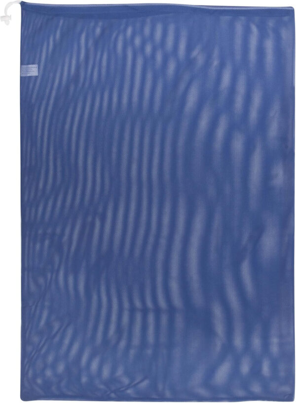 Honey-Can-Do LBG-01161 Mesh Laundry Bag with Drawstring, Blue, 24-inches L x 36-Inches H