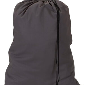 Household Essentials 140-1 Extra Large Natural Cotton Laundry Bag | Heavy Duty Hamper Liner | Grey