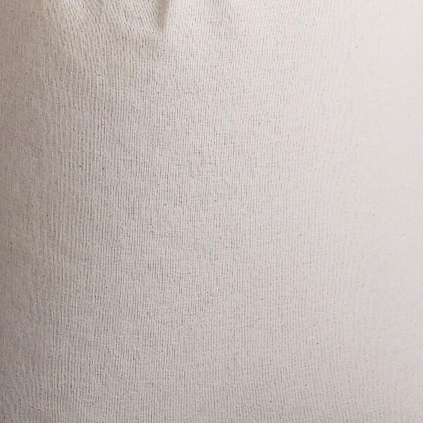 Household Essentials 140-1 Extra Large Natural Cotton Laundry Bag | Heavy Duty Hamper Liner | Grey