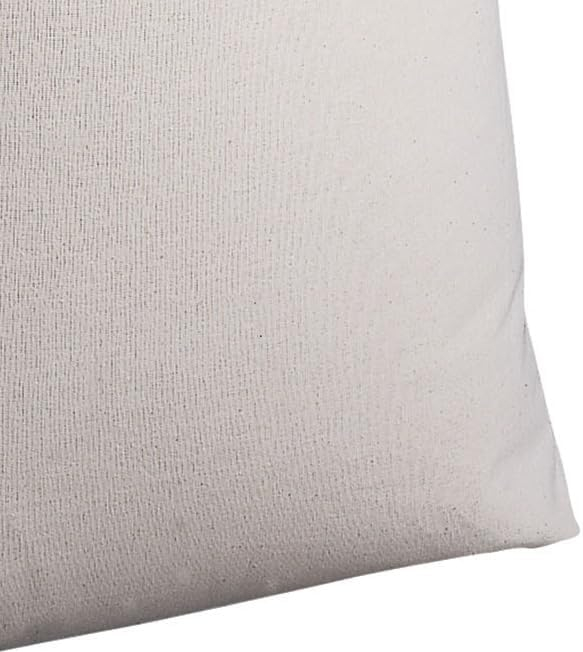 Household Essentials 140-1 Extra Large Natural Cotton Laundry Bag | Heavy Duty Hamper Liner | Grey