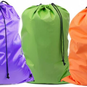 Extra Large Laundry Bag 3 Pack, Black, Travel Laundry Bags with Drawstring Closure, 30"x40", for college, dorm and apartment dwellers (3PCS Black)