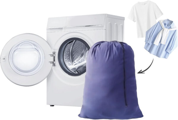 Extra Large Laundry Bag 3 Pack, Black, Travel Laundry Bags with Drawstring Closure, 30"x40", for college, dorm and apartment dwellers (3PCS Black)