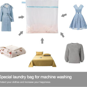 6888610317b569c7cccc63c34de581913805c6ad0b1d6c24b8e4f.jpg Polecasa Premium Soft Fine Mesh Laundry Bags with Sturdy Zipper for Delicates - 3 Pack Durable Laundry Room Essentials for College, Dorm, Travel- 1 Large, 1 Medium, 1 Small
