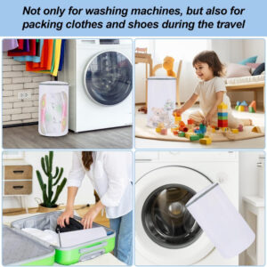 Vivifying Shoe Washing Machine Bag, 2 Pack Honeycomb Mesh Laundry Bag with Zipper for Sneakers, Running Shoes, Sock, Bras, Delicates and Toys