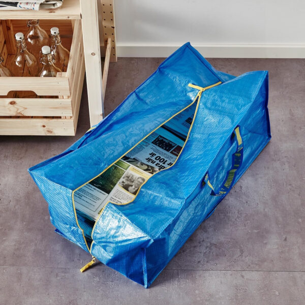 Ikea Frakta Storage Bag - Blue (2 PACK)